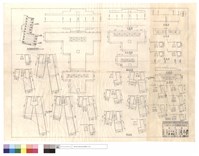 藏品(原木擋牆側面詳圖、平,正面圖、左,右正面、斷面圖)的圖片