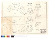 藏品(平面圖、右,左翼正面展開圖)的圖片