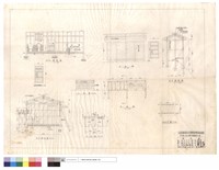 藏品(乙~甲斷面圖、門,窗圖、立,平面圖)的圖片