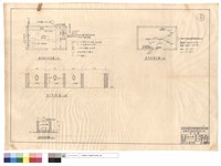 藏品(衛生給水,照明設備平面圖、甲-甲剖面、馬達幫浦按置圖)的圖片