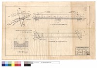 藏品(平面位置圖、B-B剖面圖、A-A压力水泥管平,剖面圖)的圖片
