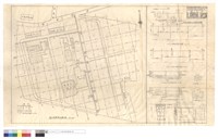 藏品(排水設施場地平面圖、壓力管斷面圖、盲溝與蓋板P.C.水溝接頭詳圖、A~F水溝排水隔差示意圖、A,BC压力水泥管排水溝,斷面圖、盲溝,清水蓋板排水溝詳圖)的圖片