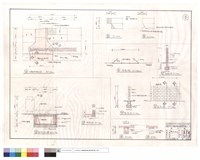 藏品(乙號門平面圖、剖面圖,(橋涵)、平,剖,立面圖)的圖片
