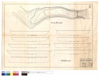 藏品(地形圖、橫斷面圖)的圖片