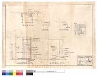 藏品(平面圖、A-A,B-B剖面圖、配電圖、給排水配置圖)的圖片
