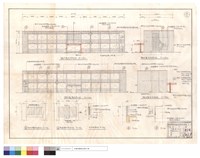 藏品(辦公室正,背立,左,右側面圖、原有,變更欄杆立面,B-B剖面圖,A,B)的圖片