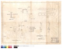 藏品(a剖面、護坡及給水修護示意圖、平,正面圖、管道固定處詳圖)的圖片