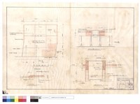 藏品(平面配置圖、A-A剖面、原有油庫剖面圖、油庫剖面圖)的圖片