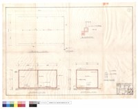 藏品(二分廠平面圖、A-A,B-B剖面圖、噴水頭固定結合詳圖)的圖片