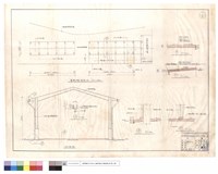 藏品(氣乾棚平面圖、側面圖、A,B、D)的圖片