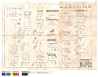 藏品(平,正,斷面圖、三道班國旗台平,斷面圖、單邊溝斷面圖、埋設压力管平面圖)的圖片