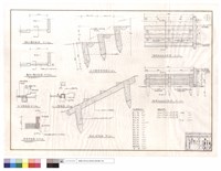 藏品(原有,整修水溝,步道平面圖、B-B~C-C、A-A階梯剖面,收邊側,平,立面圖、收邊數量統計、增建階梯)的圖片