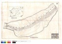 藏品(防砂壩位置示意圖、陶塞溪下梅園防砂埧平面圖)的圖片