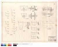 藏品(水溝切土斷面圖、管涵、駁坎斷面圖、管涵標準圖,挖基斷面圖)的圖片