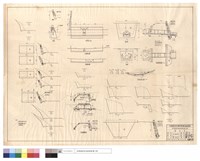 藏品(A,B斷面、平面圖、上,下游端正面圖、過水路面斷面圖、進,出水端、地形圖、涵管平面圖)的圖片