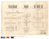 藏品(背,側,正面圖、S版配筋剖面圖、B1,B2、窗,CF1明細圖、A-A~B-B剖面圖、基礎屋頂結構平面圖、平面圖)的圖片