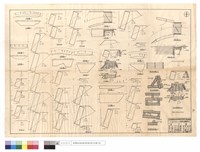 藏品(平,正面圖、原木箱涵、護坡正面圖、護坡及斜撑,原木擋墻詳細圖)的圖片