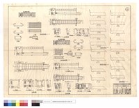 藏品(蓋版鋼筋用量表、甲,乙,丙鋼筋、蓋版鋼筋配置圖、A,B,C式,C,B,A式R.C版涵圖)的圖片