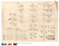 藏品(平面圖、左,右側面圖)的圖片