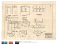 藏品(防風板,餐廳防風板配置圖)的圖片