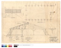 藏品(窗明細圖、基礎平面圖、C-C剖面圖、F1,F3,鐵板支座,接頭明細)的圖片