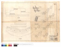 藏品(正,平面圖、擋墻結構圖)的圖片