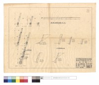 藏品(擋土墻A基礎平面圖、土方斷面圖)的圖片