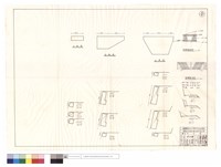 藏品(正面圖、原木橫溝斷,平面圖)的圖片