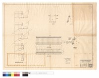 藏品(版橋涵洞加寬基礎及進水口挖土斷面、平,立,斷面圖)的圖片