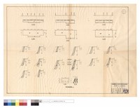 藏品(平面圖、正面圖、漿砌卵石牆面勾縫護欄)的圖片