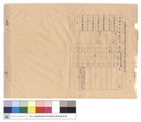 藏品(大甲林區管理處梨山地區濫墾地不准清理應予執行取締部份統計表)的圖片