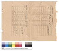藏品(大甲林區管理處梨山地區濫墾地應處理之林班別統計表)的圖片