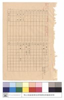藏品(林務局大甲林區管理處梨山工作站轄內大甲溪事業區濫墾林地清理名冊)的圖片