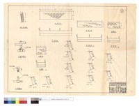 藏品(施工詳細圖、背,正面接頭、正,平面圖)的圖片