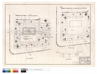 藏品(蓄水池美化平面圖、原有水池平,斷面圖)的圖片