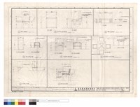 藏品(茶几、椅子、床舖詳圖)的圖片