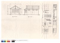 藏品(剖面圖、門窗圖、B棟電机房)的圖片