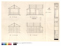 藏品(B木架構立面圖)的圖片