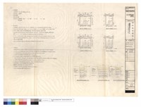 藏品(工程概要、施工說明、高低压手孔斷面圖、管路埋設示意圖)的圖片