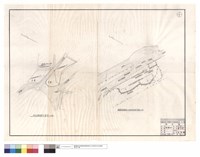 藏品(明池苔園欄杆平面圖、棲蘭森林遊樂區入口臨時停車場平面圖)的圖片