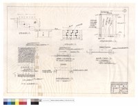 藏品(台階斷,正面圖、R.C.版平,斷面圖、木屋隔音改善詳細圖、新建路寬1.2m天然石步道,苗床原有步道整修,新建路寬2m斷面圖)的圖片