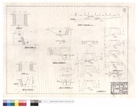 藏品(正面圖,增建活動二,一區斷面圖、增建活動三,三十二區左邊斷面圖、变更新建1.2M人行道縱斷面圖、人行道斷面圖)的圖片