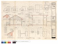 藏品(平面圖、立面圖、剖面圖、門窗圖)的圖片