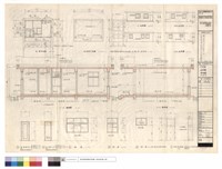藏品(守衛室平面圖、立面圖、剖面圖、門窗表)的圖片