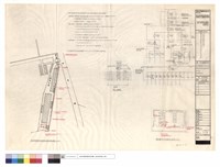 藏品(職工單身宿舍共用浴室及厨房幹線配置圖及变更平面圖、單線圖、变更事項說明)的圖片