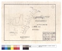 藏品(水溝斷面圖、鋪設瀝青路面平面圖、瀝青路面與碎石路面接縫處理、瀝青路面斷面圖)的圖片