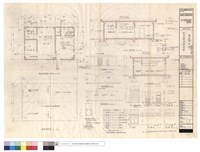 藏品(平面圖、各向立面圖、剖面圖、門窗詳圖、鉄塔基座詳圖)的圖片