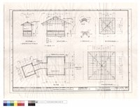 藏品(慈亭平面、剖面、屋頂平面圖)的圖片