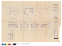 藏品(B棟平面圖、立面圖)的圖片