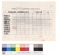 藏品(工程施工進度表)的圖片